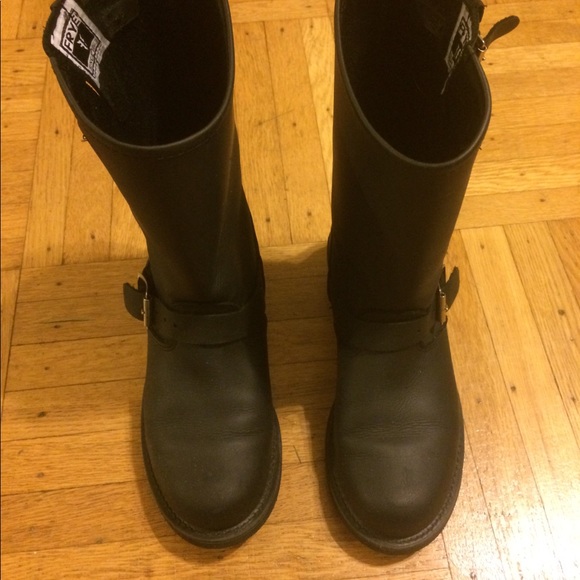 COPY - Frye Engineer 12r Black Boots - Picture 4 of 9